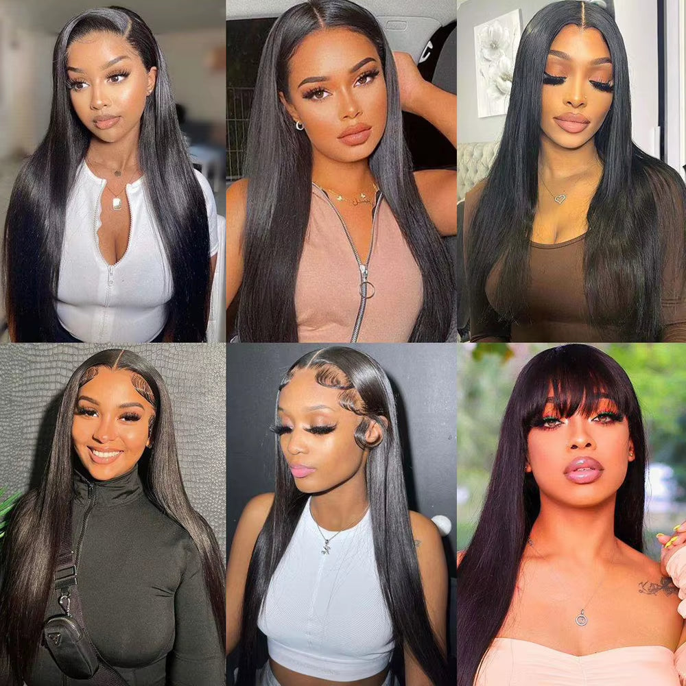 Vendors Lace Wigs 100% Virgin Human Hair,Raw Indian Hair Human Wigs,Humain Hair Wig Full Hd Lace Transparent Hd Lace Frontal Wig