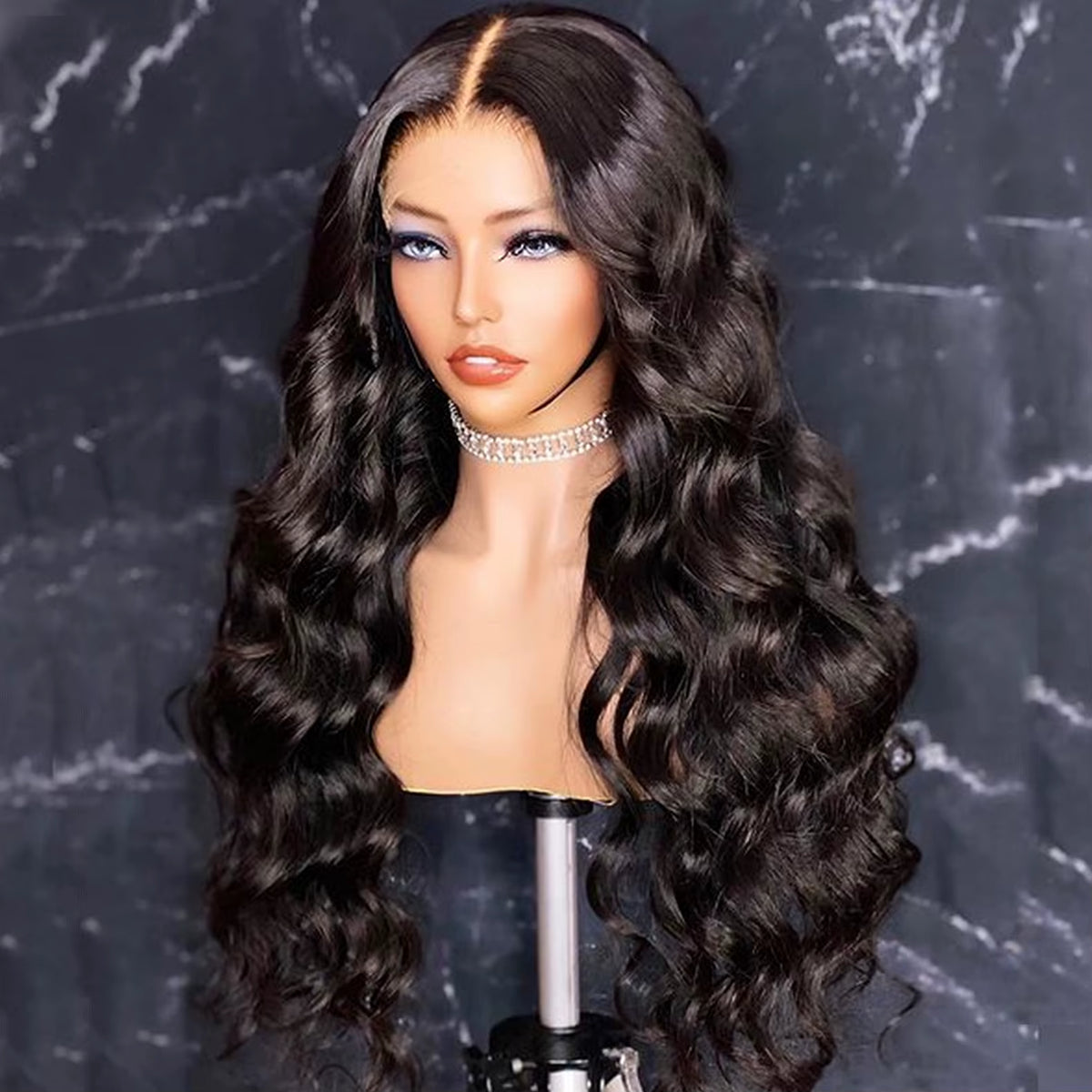 Unprocessed Raw Virgin Human Hair Natural Brazilian Body Wave Full Lace Wig Wig Silk Top