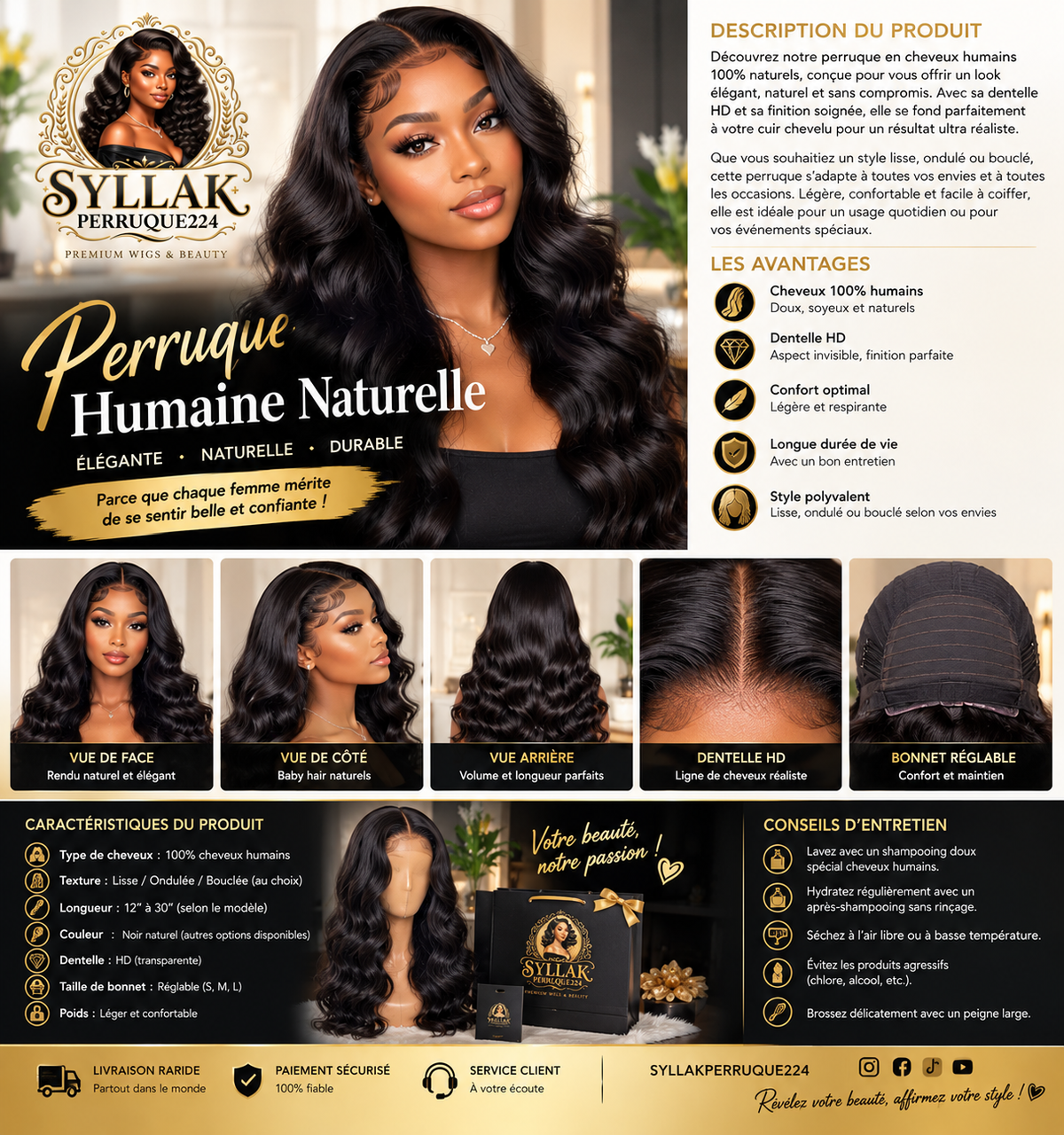 Syllakperruque224 - Cheveux Luxions 1