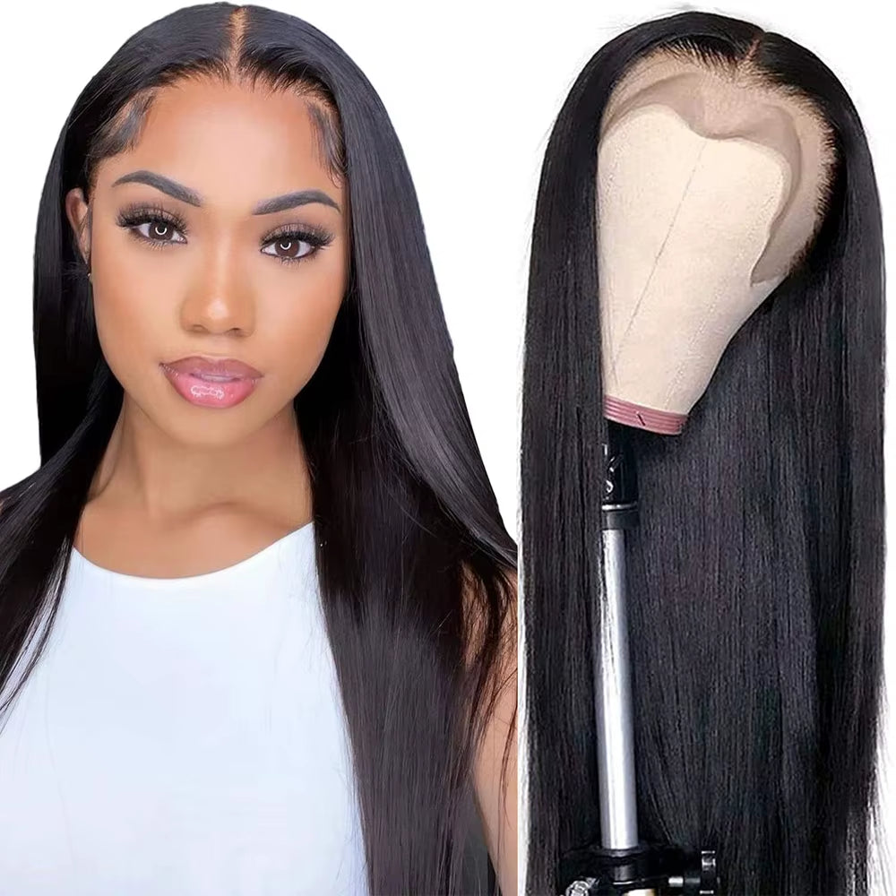 Vendors Lace Wigs 100% Virgin Human Hair,Raw Indian Hair Human Wigs,Humain Hair Wig Full Hd Lace Transparent Hd Lace Frontal Wig