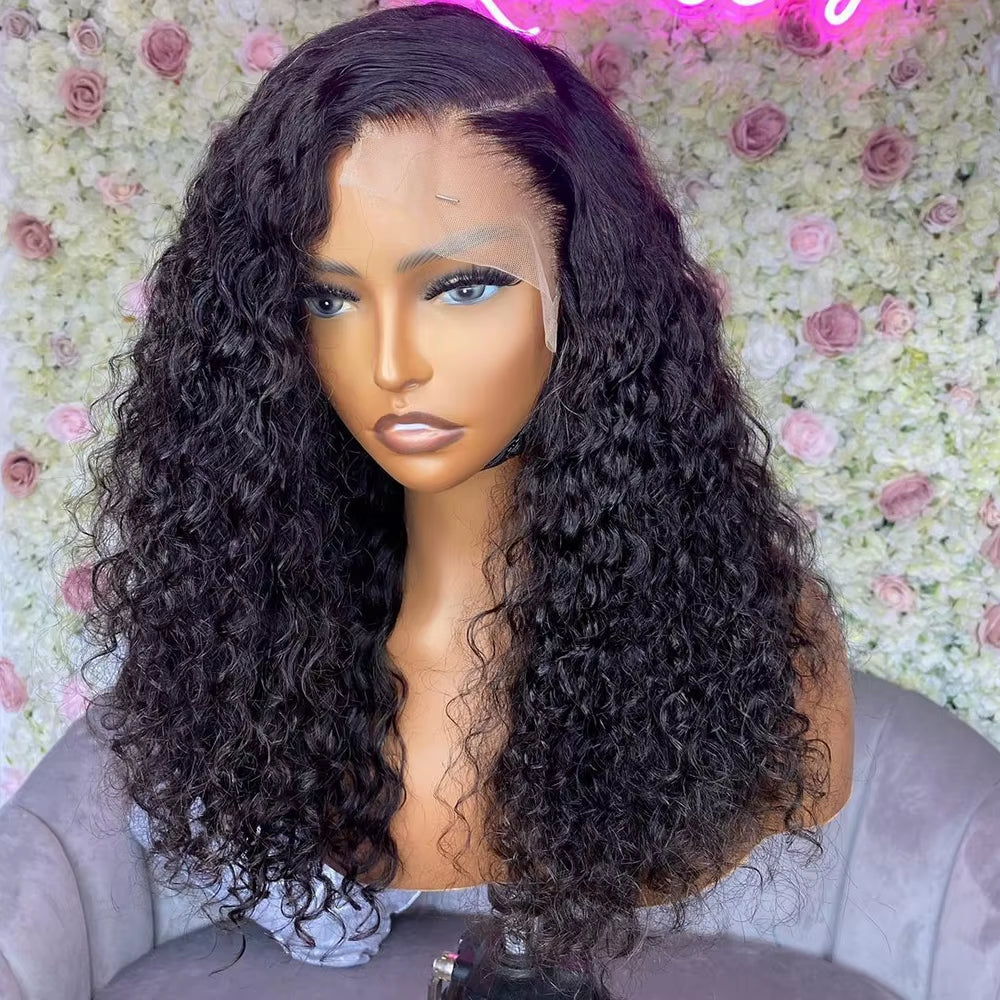 150% 180% 250% Density HD 13X6 Human Hair Wigs for Black Women,Wholesale Brazilian Virgin Hair Transparent Lace Front Wig