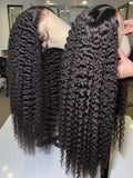 Luxurious 42 Inch Deep Wave HD Lace Frontal Human Hair Wigs - Ultimate Style and Comfort