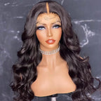 Unprocessed Raw Virgin Human Hair Natural Brazilian Body Wave Full Lace Wig Wig Silk Top