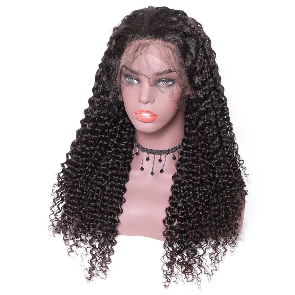 Unprocessed Raw Virgin Human Hair Natural Brazilian Body Wave Full Lace Wig Wig Silk Top
